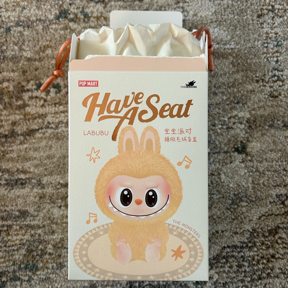 Pop Mart Labubu Have A Seat - Ququ (opened)